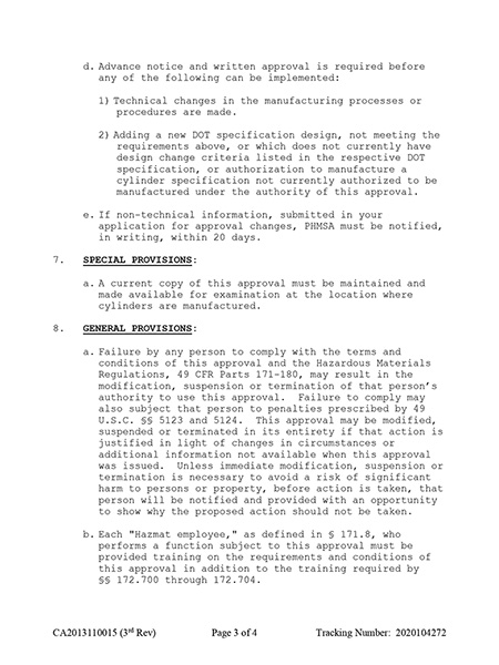 美國DOT證書(shū)